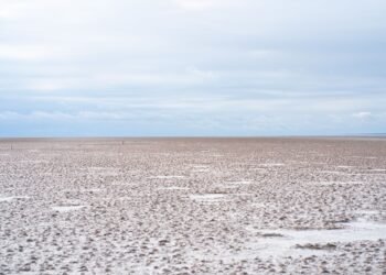 Vista aérea del salar del Hombre Muerto en Catamarca, uno de los principales enclaves de producción de litio en Argentina.