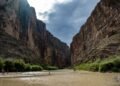 Cañones del Parque Nacional Big Bend junto al Río Grande, en la frontera entre Texas y México.