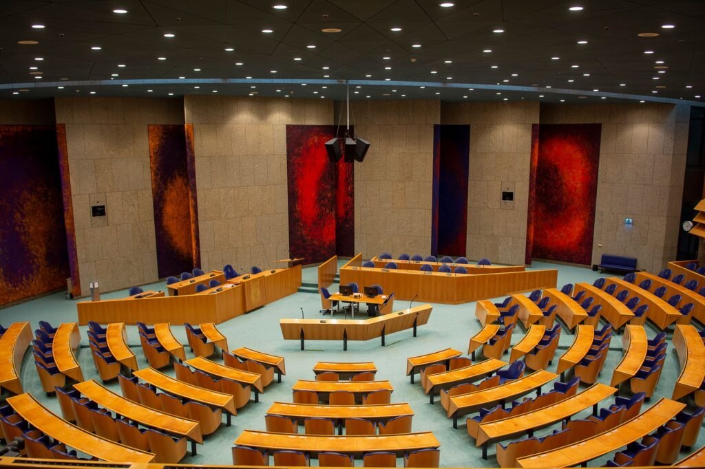 Sala de conferencias de la ONU en Viena, Austria, donde se aprobó el protocolo sobre delitos ambientales.